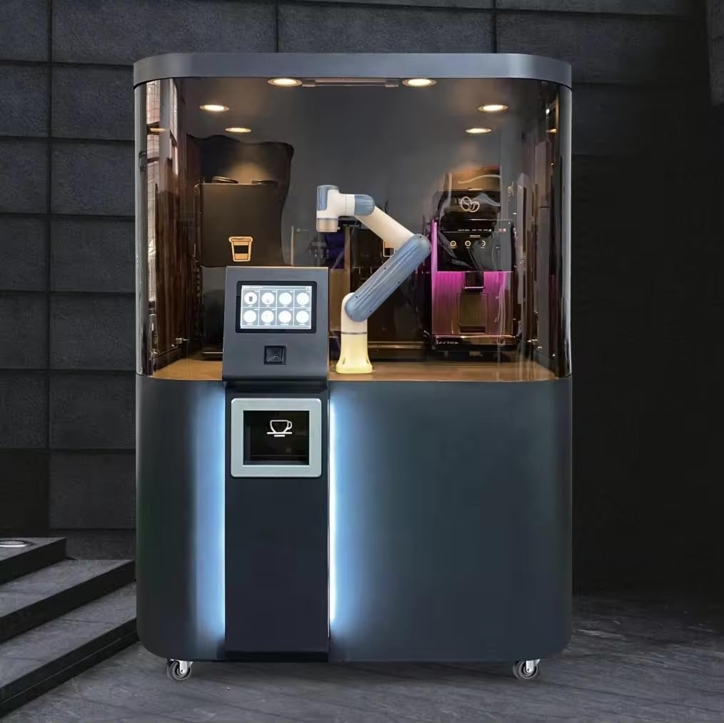 robotic coffee kiosk worth buying,should I buy a robotic coffee kiosk,robotic coffee kiosk pros cons,robotic coffee kiosk vs alternatives,best commercial robotic coffee machine,robotic barista station honest - detailed features and technical specifications