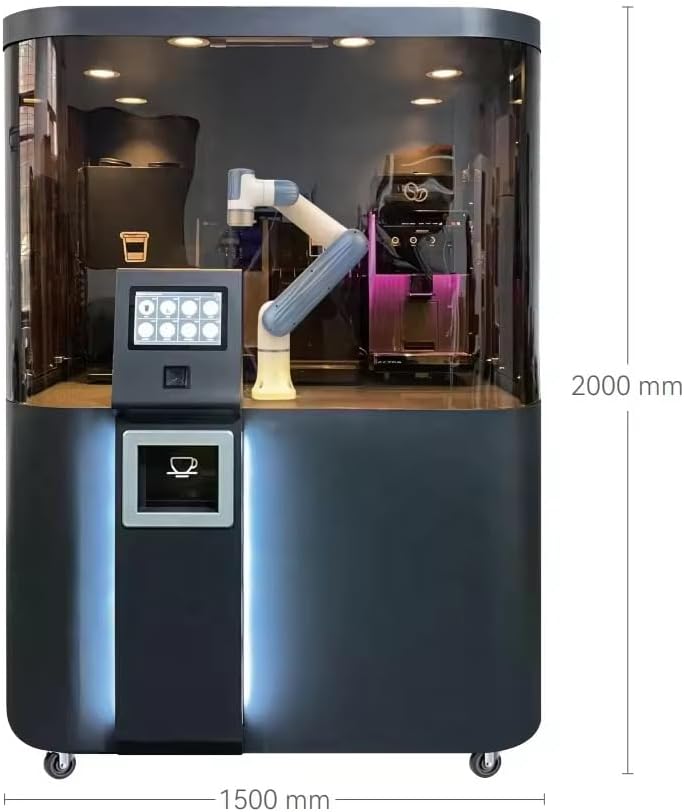 robotic coffee kiosk worth buying,should I buy a robotic coffee kiosk,robotic coffee kiosk pros cons,robotic coffee kiosk vs alternatives,best commercial robotic coffee machine,robotic barista station honest unboxing and complete package contents