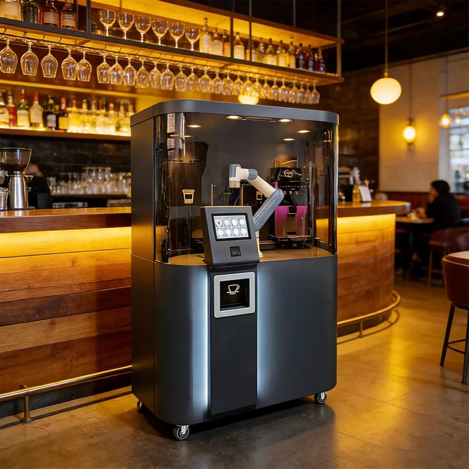 smart coffee vending robot worth it,should I buy a coffee vending robot,coffee vending robot pros cons,best commercial coffee vending machine,coffee robot vs traditional machine,smart coffee vending machine worth buying - detailed features and technical specifications