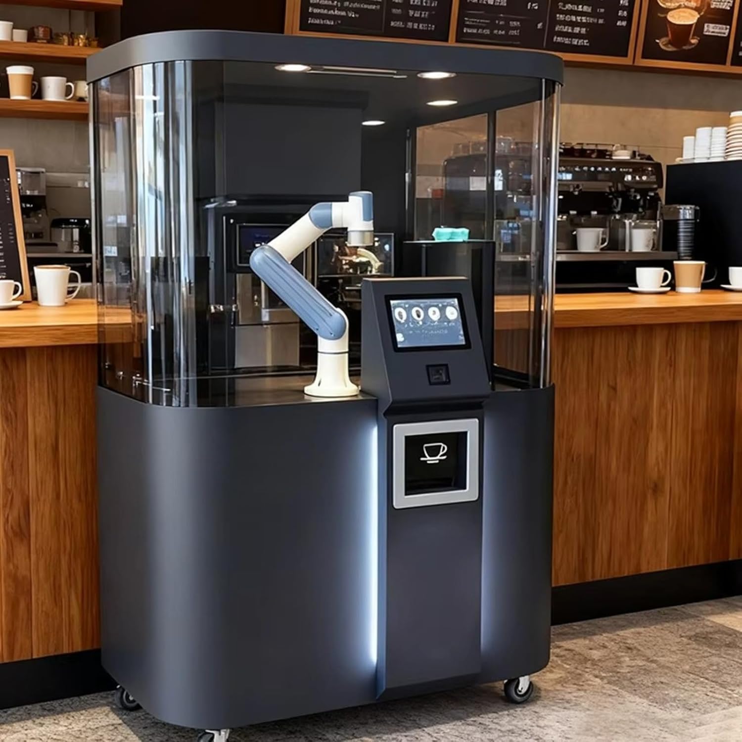 smart coffee vending robot worth it,should I buy a coffee vending robot,coffee vending robot pros cons,best commercial coffee vending machine,coffee robot vs traditional machine,smart coffee vending machine worth buying performance testing and real-world results