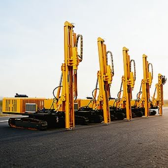 solar farm pile driver worth buying,should I buy a solar pile driver,solar pile driver pros cons,best hydraulic piling equipment,solar farm piling equipment worth it,crawler pile driver vs alternatives - detailed features and technical specifications