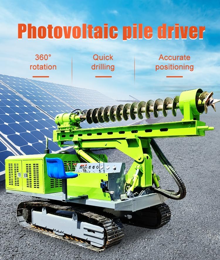 solar farm pile driver worth buying,should I buy a solar pile driver,solar pile driver pros cons,best hydraulic piling equipment,solar farm piling equipment worth it,crawler pile driver vs alternatives unboxing and complete package contents