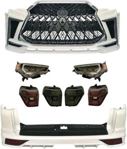 Image 1 of toyota lexus bumper rear guards kit