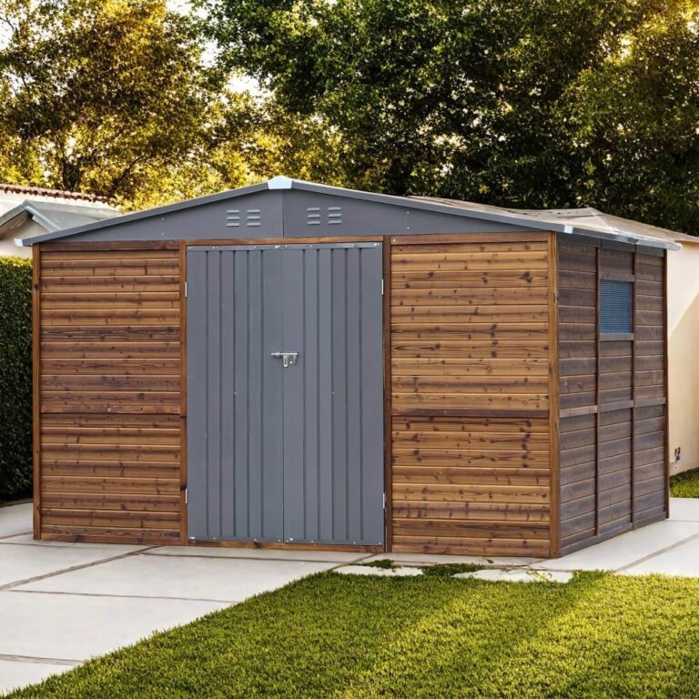 Image 1 of wood metal tool shed worth buying