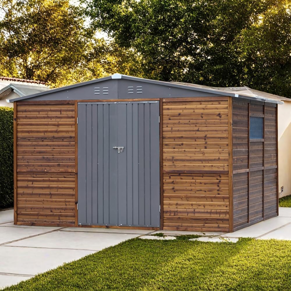 wood metal tool shed worth buying,should I buy a wood metal shed,wood metal shed pros cons,best tool shed for workshop,wood metal shed vs all wood,callmego tool shed honest - detailed features and technical specifications