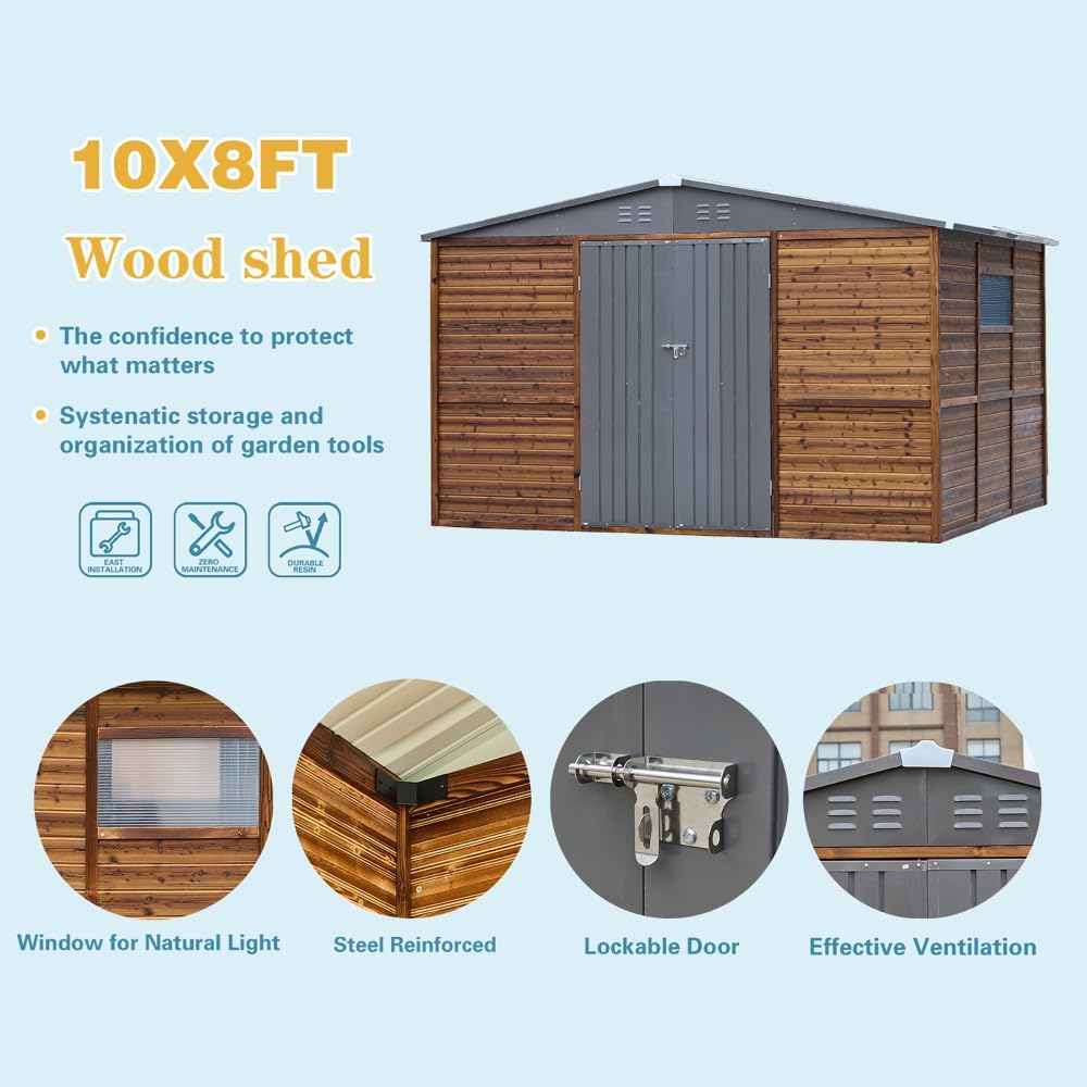 wood metal tool shed worth buying,should I buy a wood metal shed,wood metal shed pros cons,best tool shed for workshop,wood metal shed vs all wood,callmego tool shed honest performance testing and real-world results